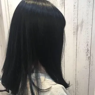 ミディアム カラー 金崎 新吾のヘアスタイル