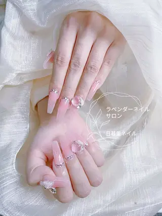 ネイル ラベンダー💖日暮里 ルル💖ネイルのネイルデザイン