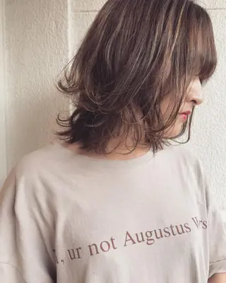 ミディアム Musiiik hairのヘアスタイル