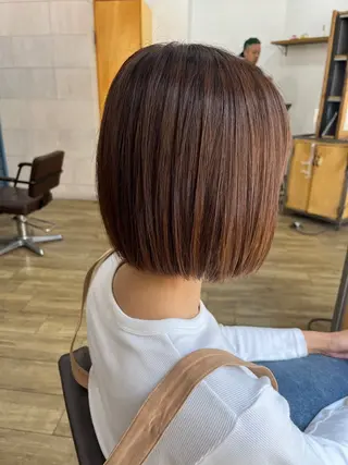 ショート カラー 🫧透明感/艶カラー /比留川あゆ美🫧のヘアスタイル