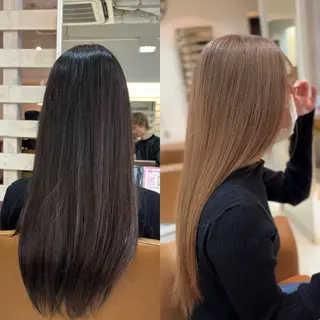 カラー まつい いぶきのヘアスタイル