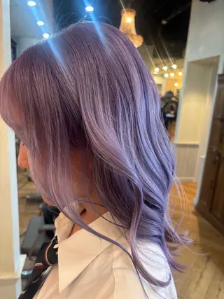ミディアム Aujuaソムリエ 💎まな💎のヘアスタイル