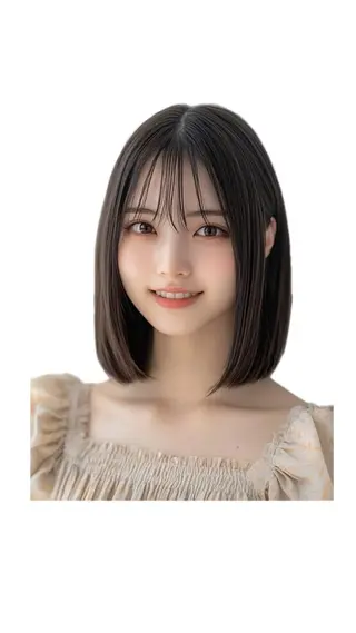 ミディアム 三宅✨ ❤️暖色カラー🩷のヘアスタイル