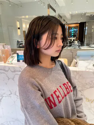 ミディアム haruna .のヘアスタイル