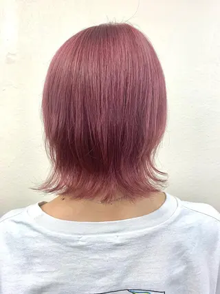 ショート カラー ヘアアレンジ 💕上野美容師☁ ブリーチ💖サワのヘアスタイル