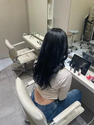 セミロング 渡邉 藍翔のヘアスタイル