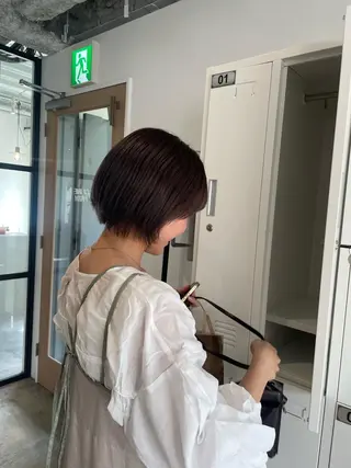 ショート カラー ゆるふわガーリーst yle🩰yuukaのヘアスタイル