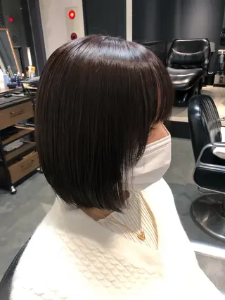 ショート カラー 佐野 えり奈のヘアスタイル