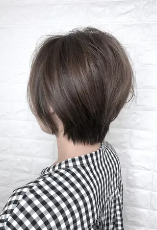 ショート 縮毛矯正/髪質改善 主税巧一のヘアスタイル