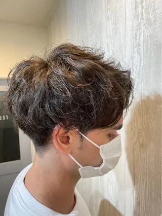 パーマ メンズ TELAHAIR 副代表 菊池謙のヘアスタイル