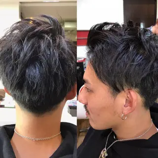 ショート メンズ 赤羽、髪質改善サロン 吉野リョウスケのヘアスタイル