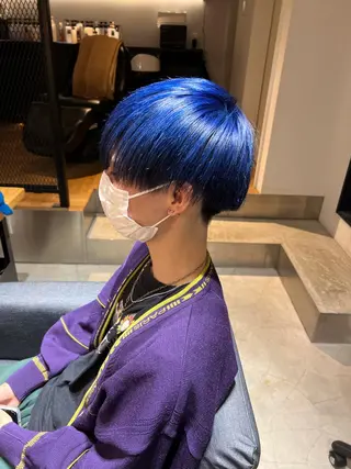 カラー メンズ メンズ専門　井藤 雅也のヘアスタイル