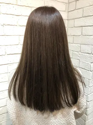 ロング カラー 柏/春日竜次 /髪質改善縮毛矯正のヘアスタイル