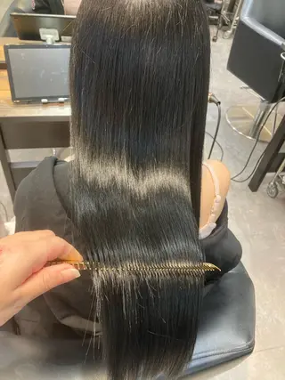 ロング カラー ✨最安値✨エクステ カラー🌼つきな🌼のヘアスタイル