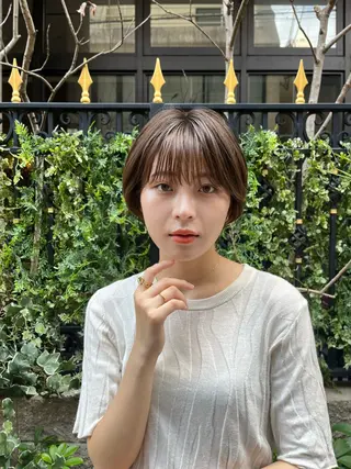 ショート H by shiomi H所属・藤川 千歳のヘアスタイル