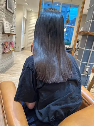 ロング カラー adept金町所属・🍯adept YURINA🍯のヘアスタイル