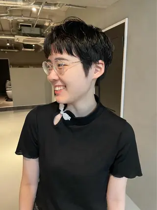 ショート 小野 龍樹のヘアスタイル