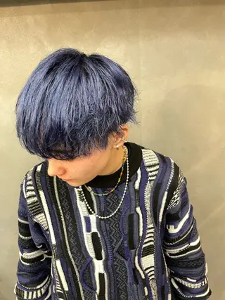 ショート カラー メンズ TNB TOKYO所属・Insta 指名 No.1KURUMIのヘアスタイル