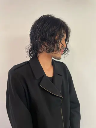 パーマ メンズ sakura🌸 レイヤー/韓国ヘアのヘアスタイル