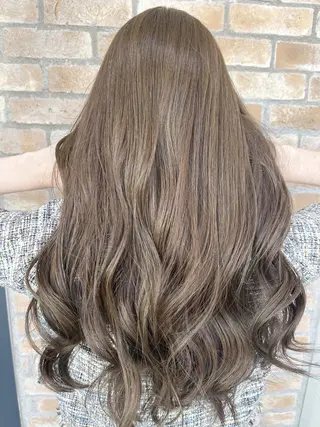 ロング カラー LucksiMie ginza 明松のヘアスタイル