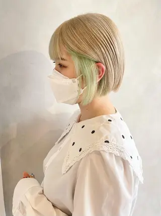 ミディアム カラー 🦋レイヤーカット ミドリカワ🦋のヘアスタイル