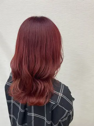 カラー サロンドコウ所属・タヂカ マイのヘアスタイル