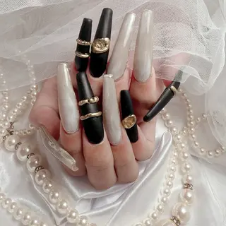 ロング Conjunim MAMI🎀✨のネイルデザイン