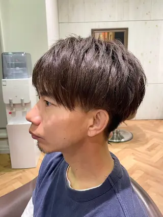ショート メンズ 溝口 槙里也のヘアスタイル