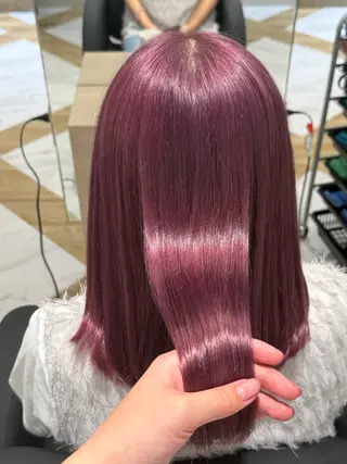 カラー 透明感カラー／ natsukiのヘアスタイル