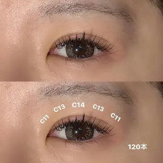 マツエク・マツパ 🎀束感マツエク/ カカエ アイナ🎀のマツエク・マツパデザイン