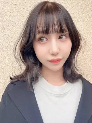 ミディアム シバタ ショウゴのヘアスタイル