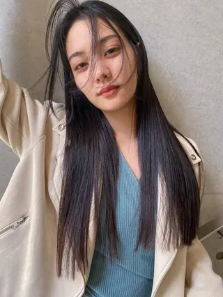 ロング nessヤマサキ リュウタのヘアスタイル