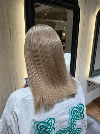 ミディアム 💍美髪矯正💍 山田　涼也のヘアスタイル