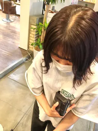 カラー AGREE Momokaのヘアスタイル