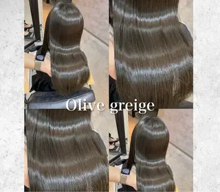 ロング カラー パーマ ONYX 表参道所属・表参道/ハイライト 髪質改善ストレートのヘアスタイル