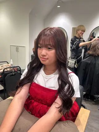ロング カラー ヘアアレンジ カラーリスト💟草間 紫音💟のヘアスタイル
