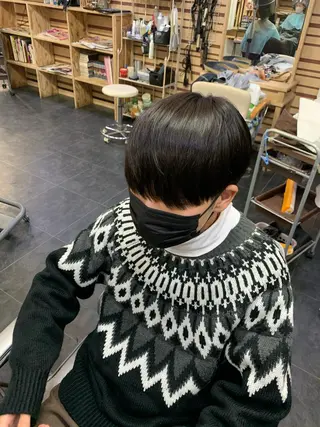 ショート メンズ labyrinthノーブル所属・再現性No.1西村 雄太のヘアスタイル