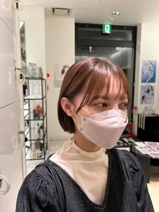 ショート ウノプリール茶屋町店所属・Hotaru/梅田 /茶屋町のヘアスタイル