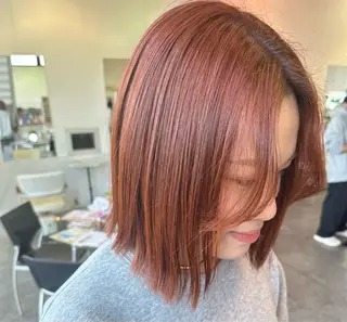 カラー 町田 里奈のヘアスタイル