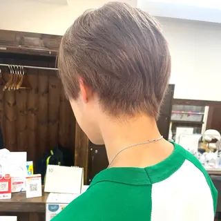 ショート カラー メンズ 🦋ショートカット モデル古橋紀輔🦋のヘアスタイル