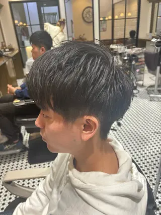 ミディアム メンズ レイヤーカット/艶髪 /パーマaikoのヘアスタイル