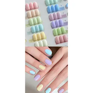 ショート FLORA NAIL SALON 黄兪榕のネイルデザイン