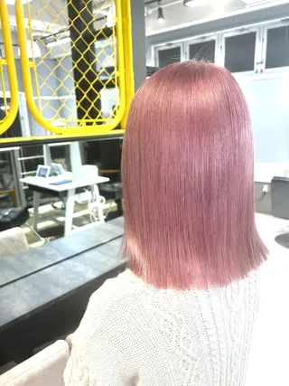 ミディアム カラー Giselハヤシ ケンタのヘアスタイル