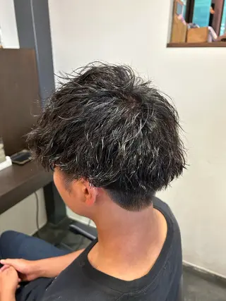 パーマ nui【茨木】本多 莉果子のヘアスタイル