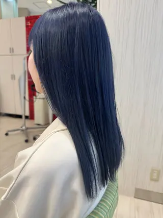 ロング 松尾 怜奈のヘアスタイル