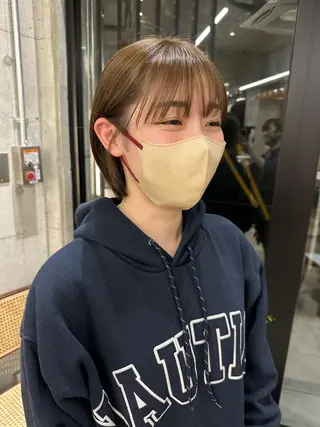 カラー FILMS所属・タグチ アスカのヘアスタイル