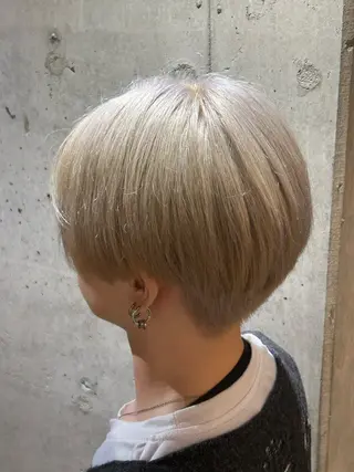 カラー olive for hair【オリーブフォーヘアー】所属・ブリーチ/ショート Takedaのヘアスタイル