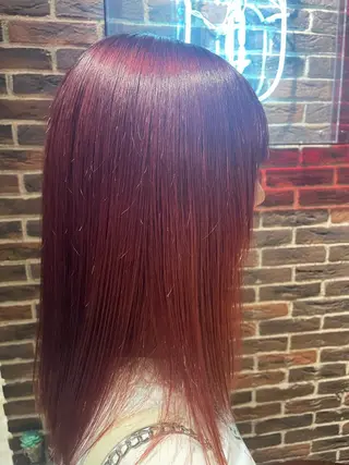 ミディアム カラー Hair salon 6所属・照井 奈保子のヘアスタイル