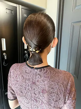 ヘアアレンジ louwe 武藤幸世のヘアスタイル