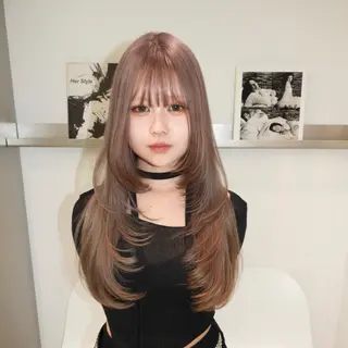 ロング カラー 🎀レイヤー/ カラー🐕🦺anのヘアスタイル